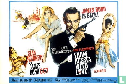 EO 00722 - Bond Classic Posters - From Russia with Love - Afbeelding 1