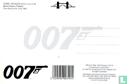 EO 00722 - Bond Classic Posters - From Russia with Love - Afbeelding 2