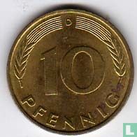 Duitsland 10 pfennig 1980 (D) - Afbeelding 2