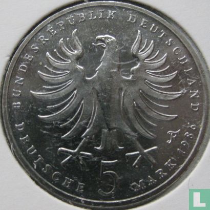 Duitsland 5 mark 1986 "200th anniversary Death of Frederick II the Great" - Afbeelding 1