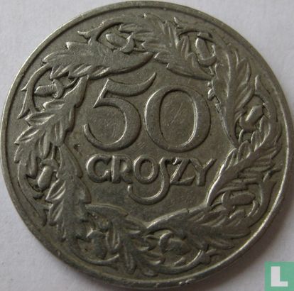 Poland 50 groszy 1923 - Image 2