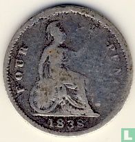 United Kingdom 4 pence 1838 - Image 1