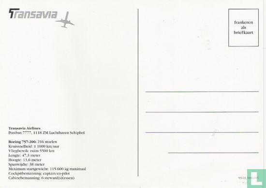 Transavia - 757-200 (01) PH-TKZ  - Image 2