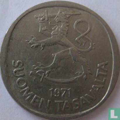 Finlande 1 markka 1971 - Image 1