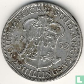 Afrique du Sud 2 shillings 1932 - Image 1