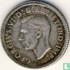 Kanada 10 Cent 1940 - Bild 2
