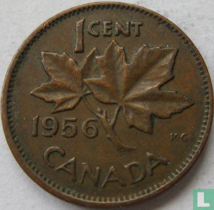 Canada 1 cent 1956 - Afbeelding 1