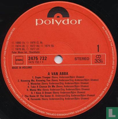 A van ABBA - Hun grootste hits - Bild 3