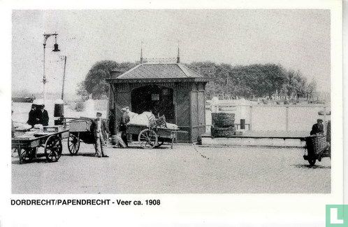 Dordrecht/Papendrecht - Veer ca. 1908