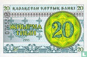 Kazakhstan 20 Tyin - Image 1