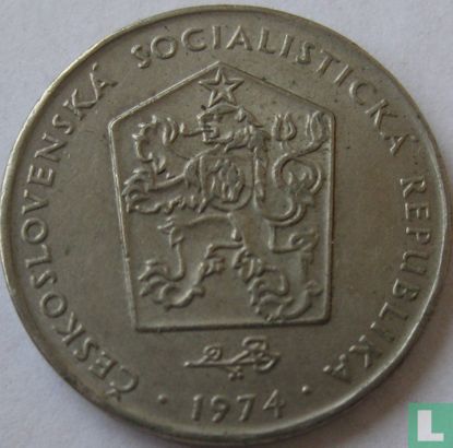 Czechoslovakia 2 koruny 1974 - Image 1