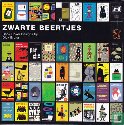 Zwarte Beertjes / Book Cover Designs by Dick Bruna - Bild 1