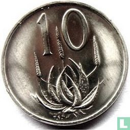 Zuid-Afrika 10 cents 1972 - Afbeelding 2