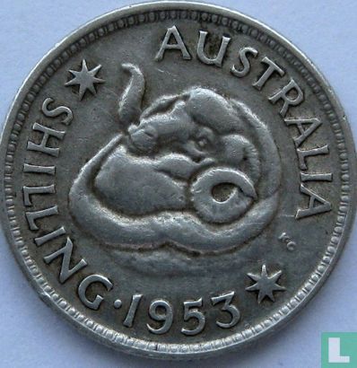 Australië 1 shilling 1953 - Afbeelding 1