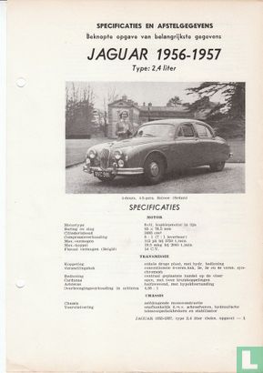 Jaguar 1955-1957 - Afbeelding 1