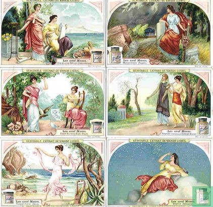 Les neuf muses