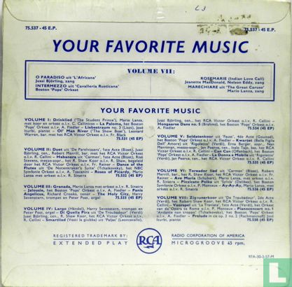 Your Favourite music Volume VII - Bild 2