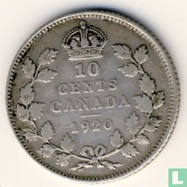 Canada 10 cents 1920 - Afbeelding 1