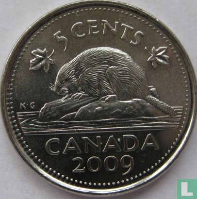 Canada 5 cents 2009 - Image 1