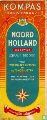 Toeristenkaart Noord Holland