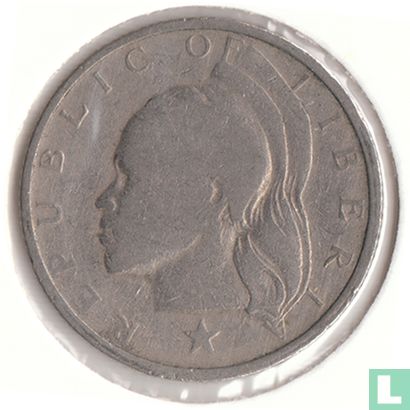 Liberia 25 Cent 1968 - Bild 2