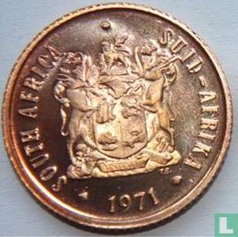South Africa 2 cents 1971 - Image 1