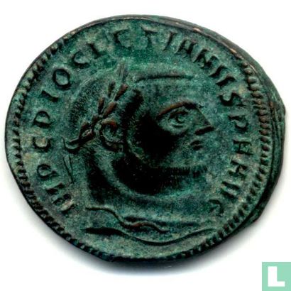 Romisches Kaiserreich Antioch Grootfollis von Keizer Diocletianus 299-300 n.Chr. - Bild 2