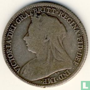 Vereinigtes Königreich 6 pence 1897 - Bild 2