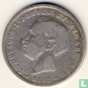 Portugal 200 réis 1862 - Afbeelding 1