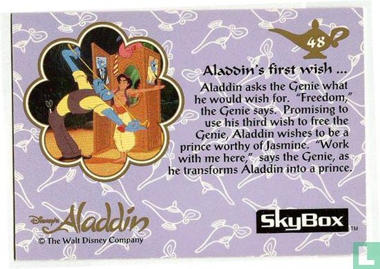 Aladdin's first wish ... - Afbeelding 2