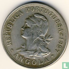 Angola 50 centavos 1927 - Image 1