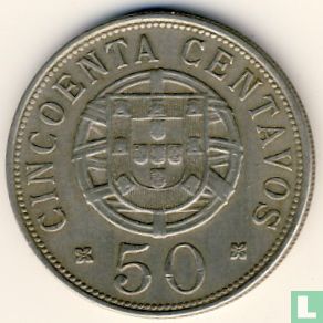 Angola 50 centavos 1927 - Afbeelding 2