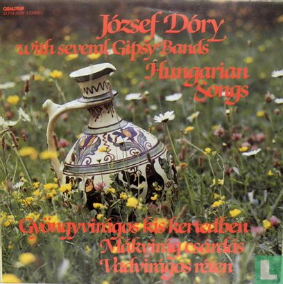 Jósef Dóry with several Gypsy Bands sings Hungarian Songs - Afbeelding 1