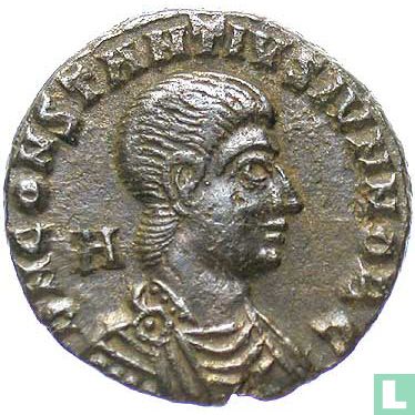 Romeinse Keizerrijk Siscia AE2 Centenionalis van Keizer Constantius Gallus 353 n.Chr. - Afbeelding 2