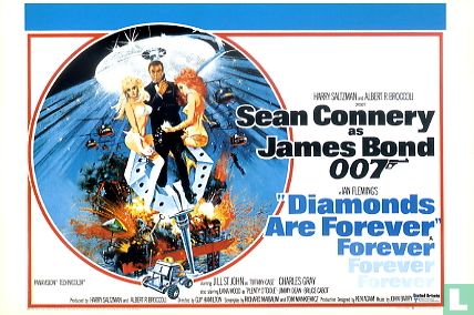 EO 00730 - Bond Classic Posters - Diamonds are Forever - Afbeelding 1