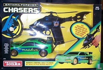 Batman Forever Chasers Riddler & Batcopter - Afbeelding 1