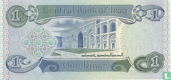 Iraq 1 Dinar  - Image 2