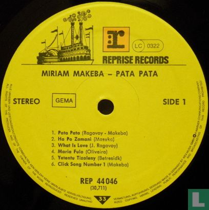 Pata Pata the hit sound of Miriam Makeba - Afbeelding 3