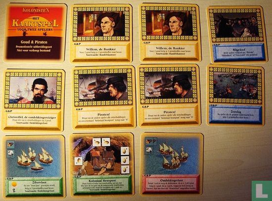 Goud & Piraten Uitbreiding Kaartspel