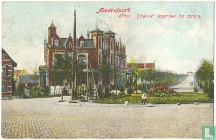 Hotel ´Bellevue´ tegenover het station - Amersfoort