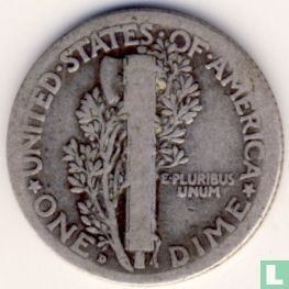 Vereinigte Staaten 1 Dime 1917 (D) - Bild 2
