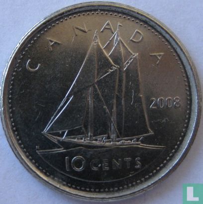 Canada 10 cents 2008 - Afbeelding 1