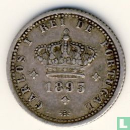 Portugal 50 réis 1893 - Image 1