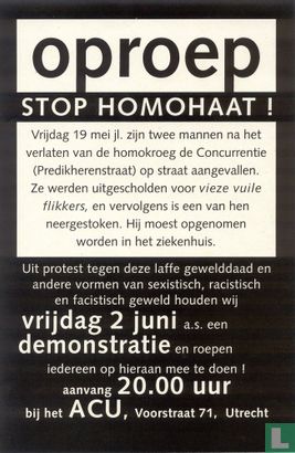 Stop Homohaat