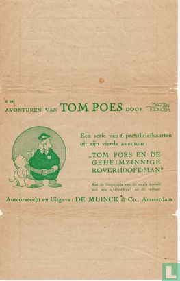 Tom Poes kaart 20 - Image 2