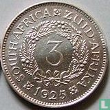 Afrique du Sud 3 pence 1925 (couronne) - Image 1