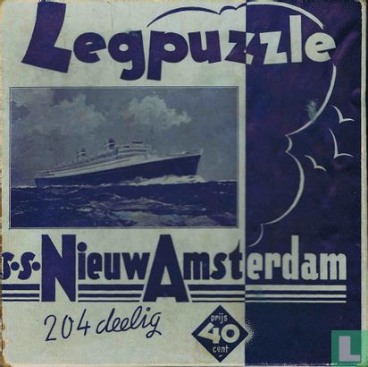 Legpuzzle s.s. Nieuw Amsterdam