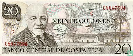 Costa Rica 20 colones - Image 1