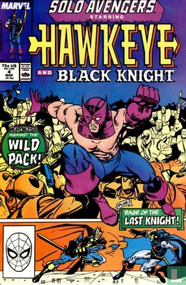 Solo Avengers - Hawkeye and Black Knight - Image 1
