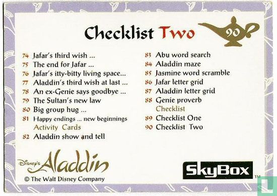 Checklist Two - Afbeelding 2
